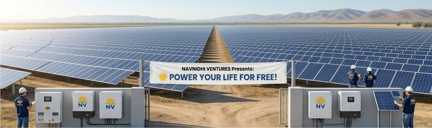 Large ground-mounted solar farm